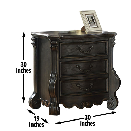 Rhapsody - Nightstand - Dark Brown - JaxCo Furniture