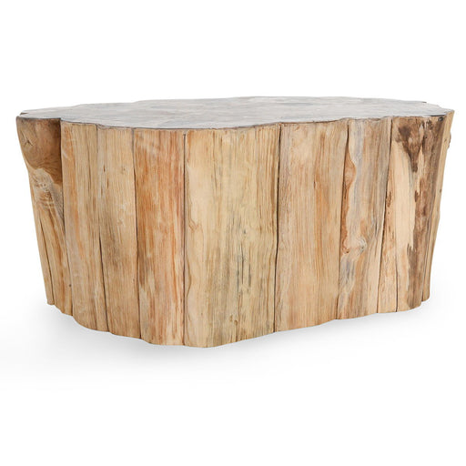 Norwest - Petrified Wood Coffee Table - Natural - JaxCo Furniture