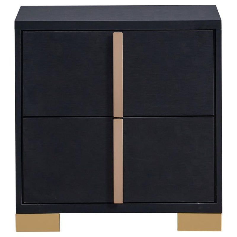 Marceline - 2-Drawer Nightstand - JaxCo Furniture