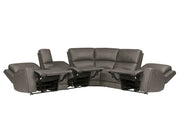 Belmont - Zero Gravity Power Reclining Sectional With Power Adjustable Headrests - JaxCo Furniture