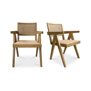 Takashi - Chair (Set of 2) - Natural - JaxCo Furniture