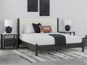 Cadmori - Upholstered Panel Bed - JaxCo Furniture