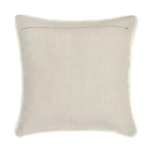 Renewed - 22" x 22" RN Mercer Pillow - Ivory - JaxCo Furniture