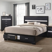 Miranda - Storage Wood Panel Bed - JaxCo Furniture