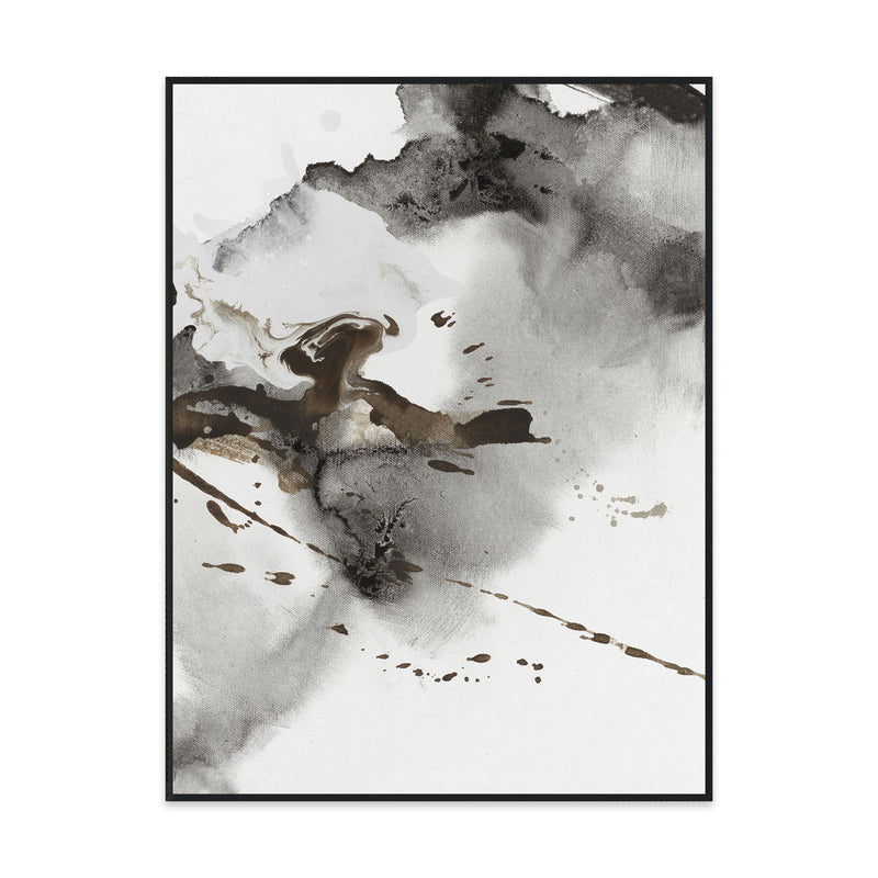 Coffee - 36" x 48" Painting Art by Buddy Whitlock - Gray - JaxCo Furniture