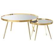 Kaelyn - Round Coffee And End Table Set - JaxCo Furniture