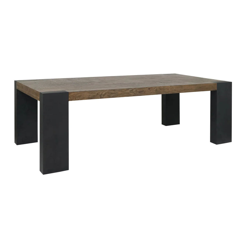 Deaven - Dining Table - Brown - JaxCo Furniture