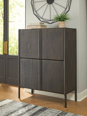 Orsonal - Espresso Brown - Accent Cabinet - JaxCo Furniture