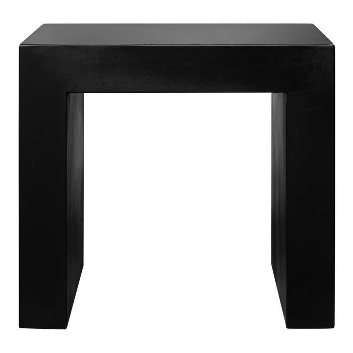 Lazarus - Outdoor Stool - Black - JaxCo Furniture