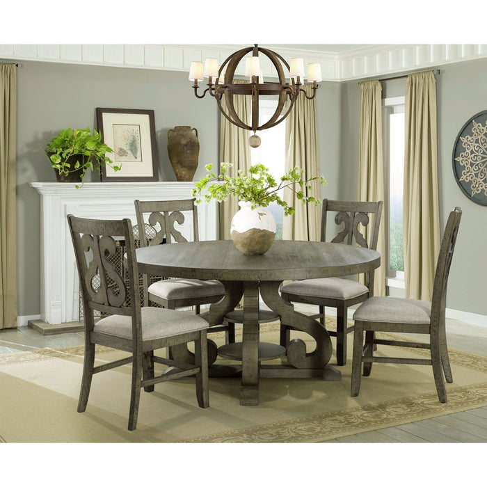 Stone - Round Dining Table - JaxCo Furniture