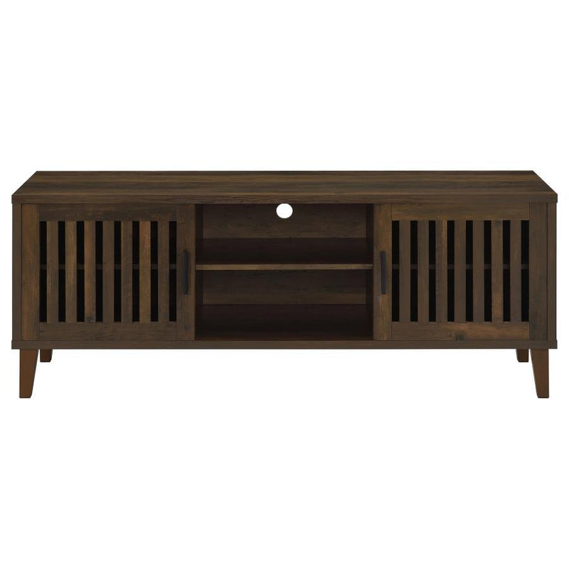 Sedona - 2 Door Engineered Wood TV Stand - Dark Pine - JaxCo Furniture