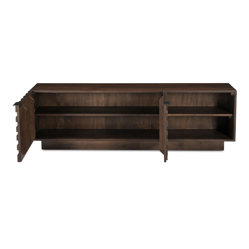 Easton - Media Cabinet - Brown - JaxCo Furniture