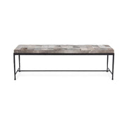 Achen - Hide 60" Bench - JaxCo Furniture