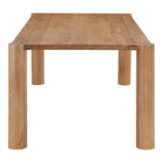 Post - Small Dining Table - Natural - JaxCo Furniture