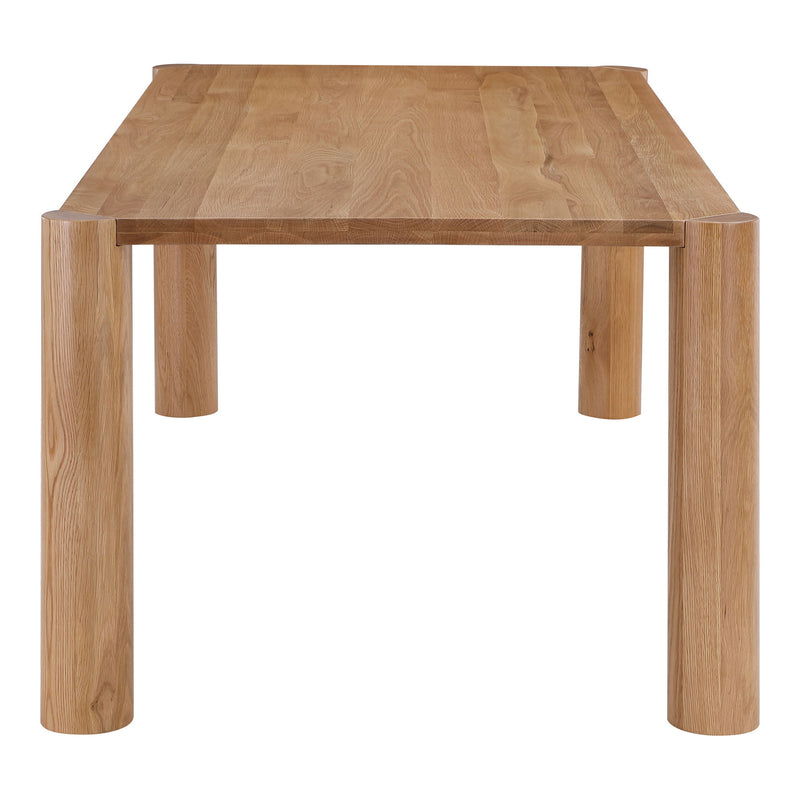 Post - Small Dining Table - Natural - JaxCo Furniture
