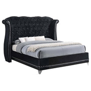 Barzini - Upholstered Wingback Bed - JaxCo Furniture