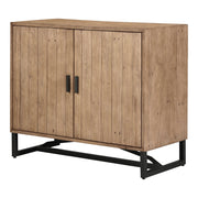 Sierra - 2 Door Cabinet - Light Brown - JaxCo Furniture