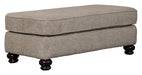 Freemont - Ottoman - Pewter - JaxCo Furniture