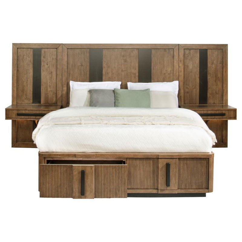Terrace - Wall Panel Storage Bed - JaxCo Furniture