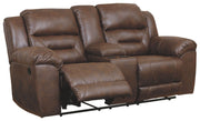 Stoneland - Power Reclining Loveseat - JaxCo Furniture