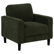 Ruth - Upholstered Track Arm Accent Chair - JaxCo Furniture