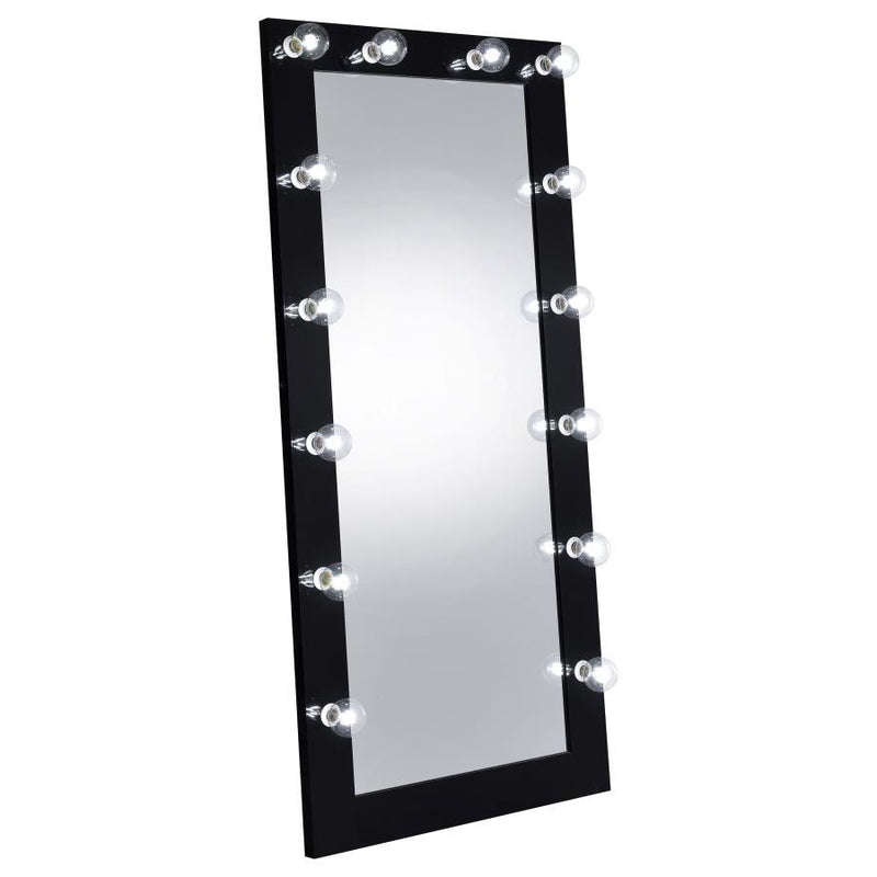 Zayan - Length Floor Mirror With Lighting - JaxCo Furniture
