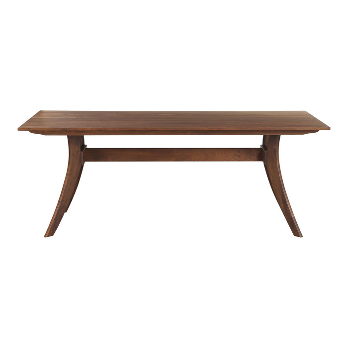 Florence - Rectangular Dining Table Small - Walnut - JaxCo Furniture