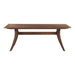 Florence - Rectangular Dining Table Small - Walnut - JaxCo Furniture