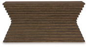 Hannodream - Warm Brown - Sofa Table - JaxCo Furniture