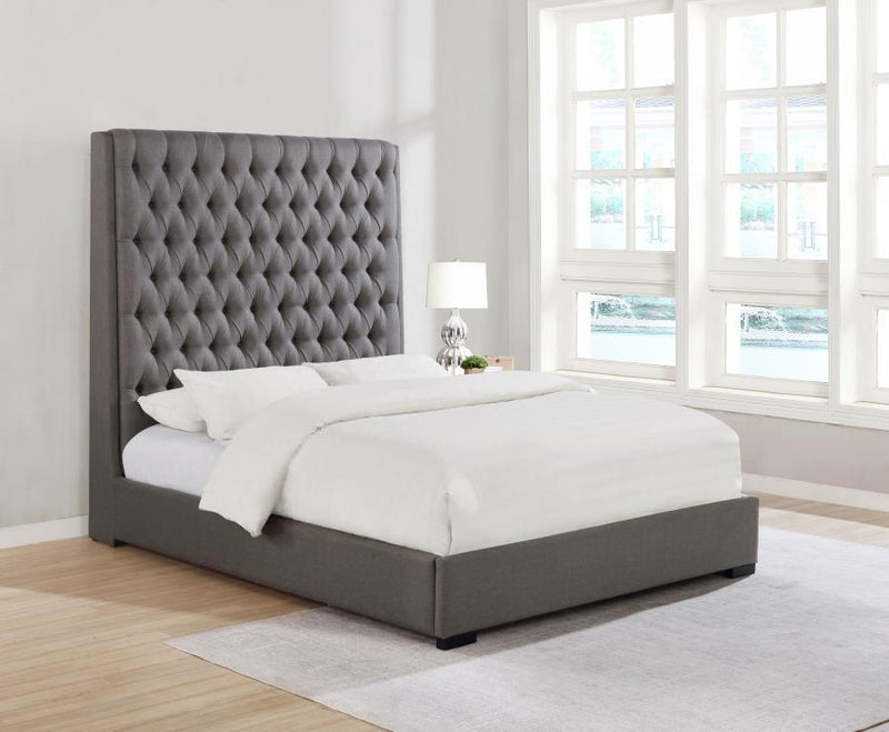 Camille - Upholstered Panel Bed - JaxCo Furniture