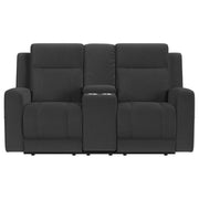 Brentwood - Upholstered Motion Reclining Loveseat - JaxCo Furniture