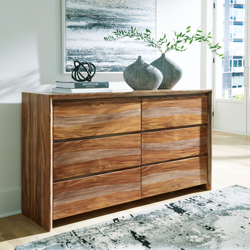 Dressonni - Brown - Dresser - JaxCo Furniture