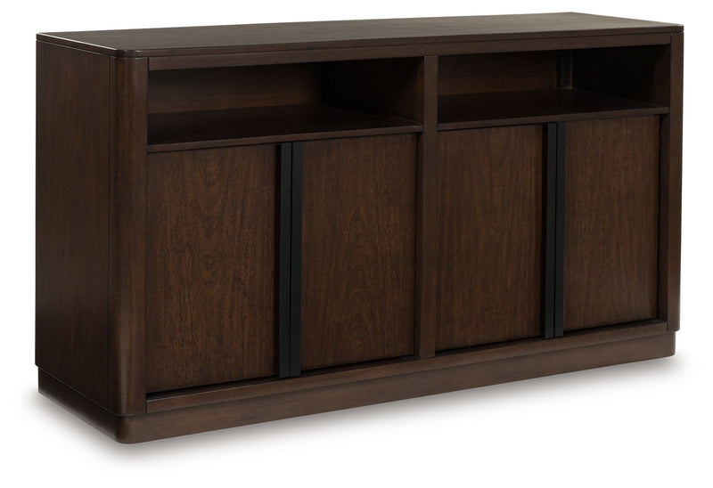 Dilenno - Dark Brown - Dining Room Server - JaxCo Furniture