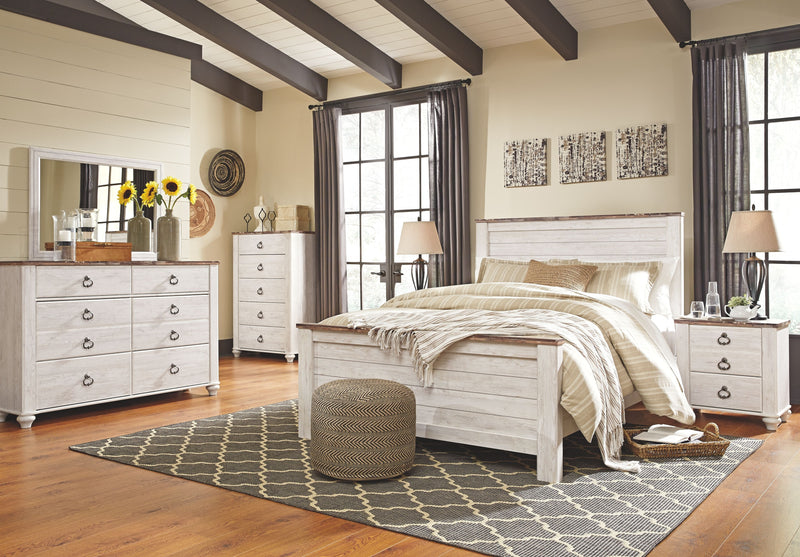 Willowton - Panel Bedroom Set - JaxCo Furniture