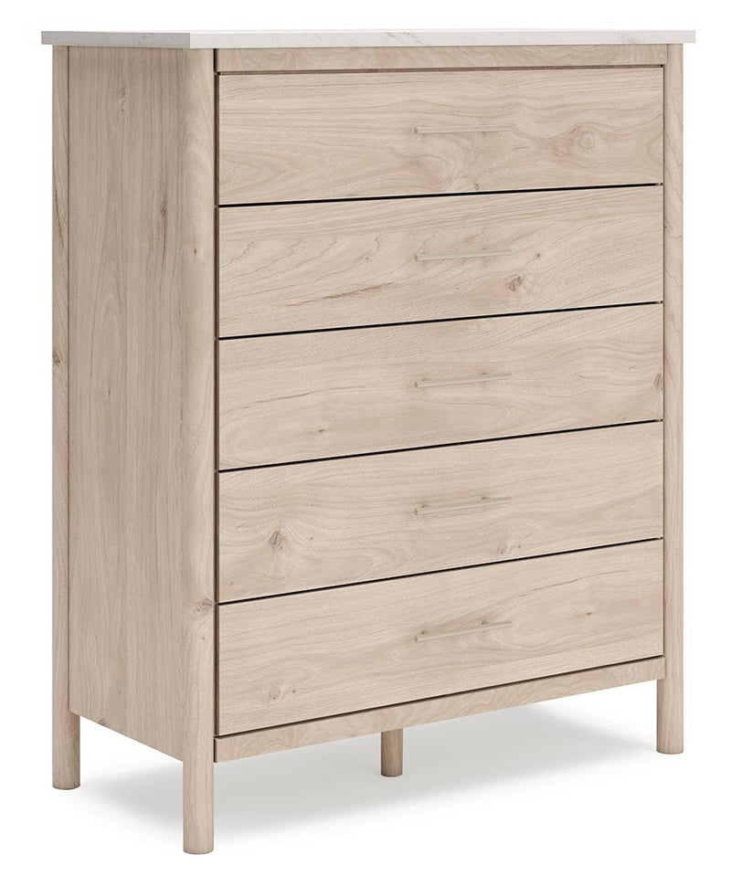 Cadmori - Five Drawer Wide Chest - JaxCo Furniture