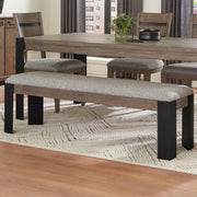 Cedar Fork - Dining Bench - Smoked Arabica - JaxCo Furniture