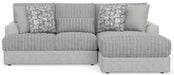 Titan - Sectional With Comfort Coil Seating And Accent Pillows - JaxCo Furniture