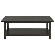Payne - Wood Coffee Table with Shelf - JaxCo Furniture
