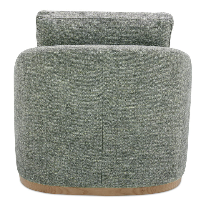 Linden - Swivel Chair - Moss - JaxCo Furniture