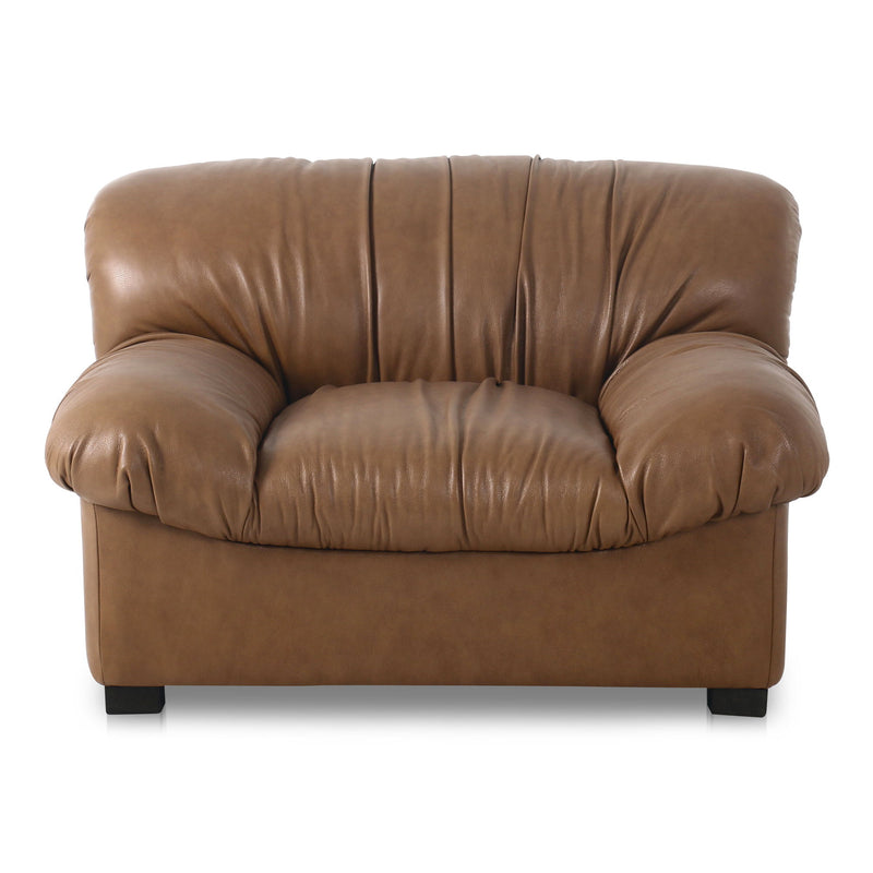 Halston - Arm Chair - Dark Brown - JaxCo Furniture