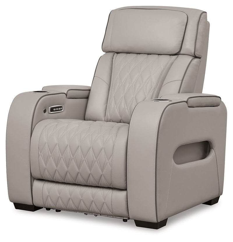 Boyington - Power Recliner/Adj Headrest - JaxCo Furniture
