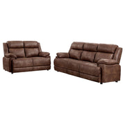 Ellington - Upholstered Padded Arm Sofa Set - JaxCo Furniture