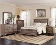 Kauffman - Wood Panel Bed - JaxCo Furniture