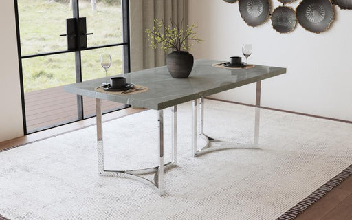Sterling - Rectangular Dining Table - Gray - JaxCo Furniture