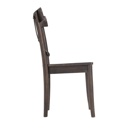 Coronado - Wooden Side Chair (Set of 2) - Dark Brown - JaxCo Furniture