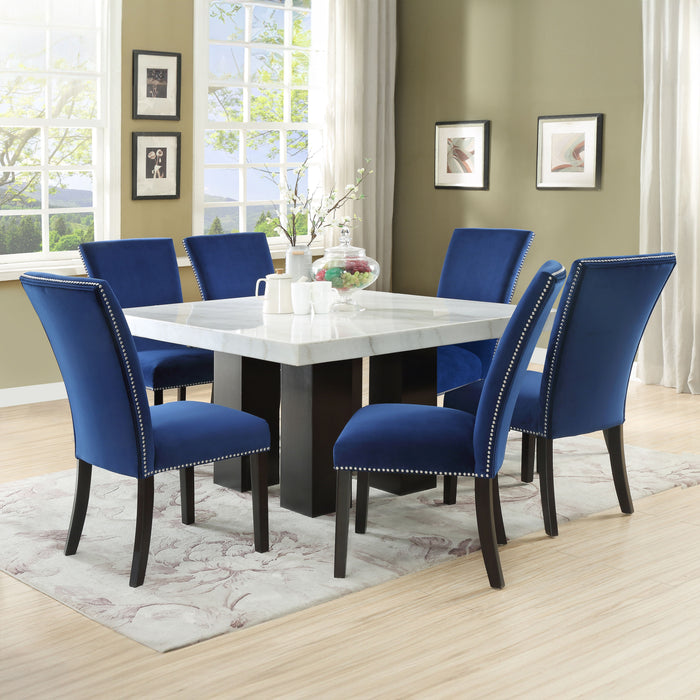 Camila - Square Dining Set - White Top - JaxCo Furniture