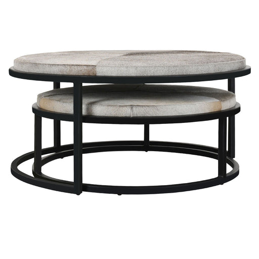 Hayword - Hide Nesting Coffee Tables (Set of 2) - JaxCo Furniture