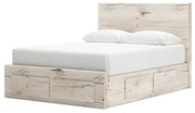 Lawroy - Panel Bed With Storage - JaxCo Furniture