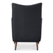 Fisher - Armchair - Charcoal Wool Blend - JaxCo Furniture