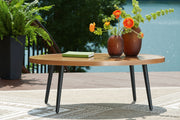 Horizon Hall - Two-tone Brown - Cocktail Table - JaxCo Furniture